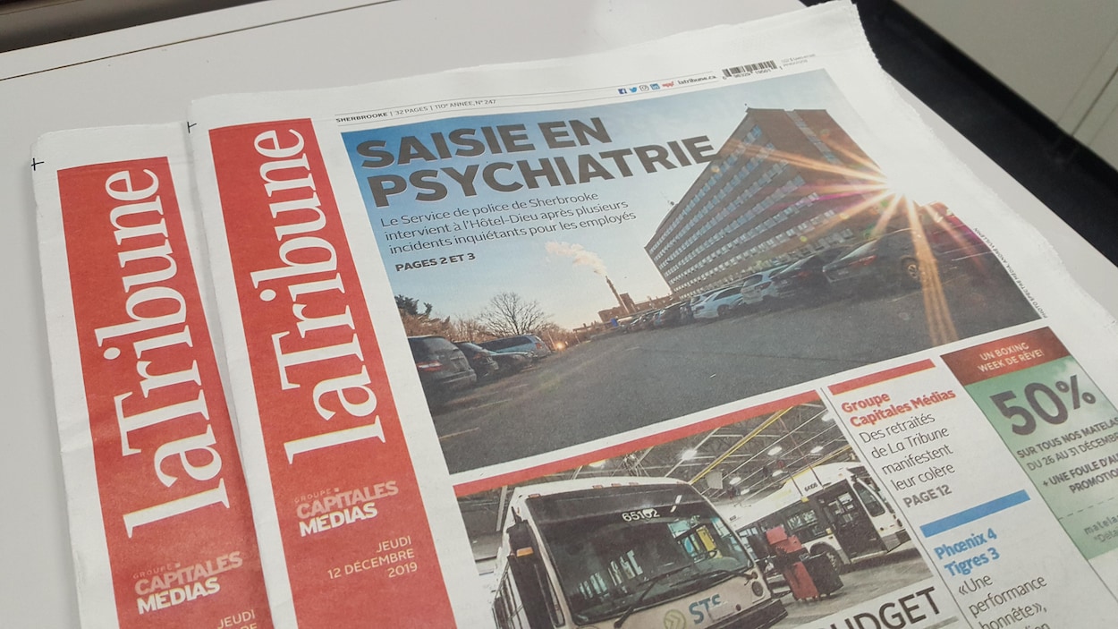 Les employés syndiqués du quotidien La Tribune ont voté pour un gel des salaires pour les deux prochaines années.