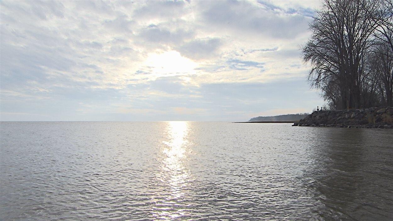 Le lac Saint-Pierre.
