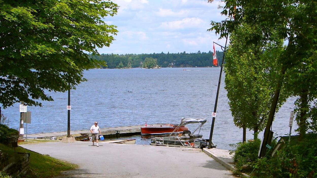 Le lac Stoney, près de Peterborough.