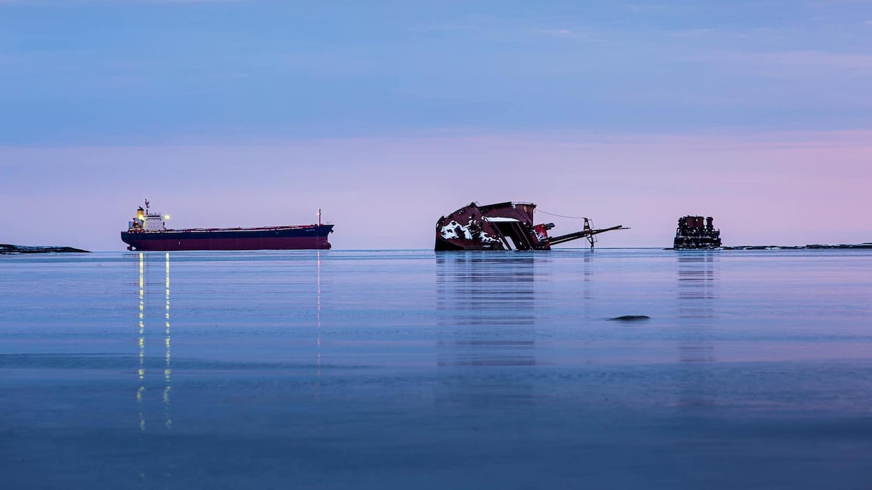 Le démantèlement de l’épave du Lady Era débute à Port-Cartier