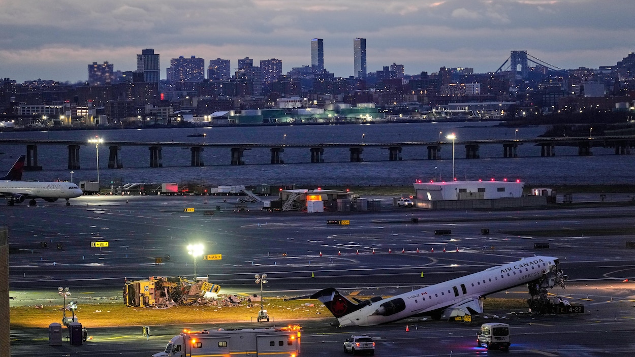 Accident mortel d’un avion d’Air Canada à New York
