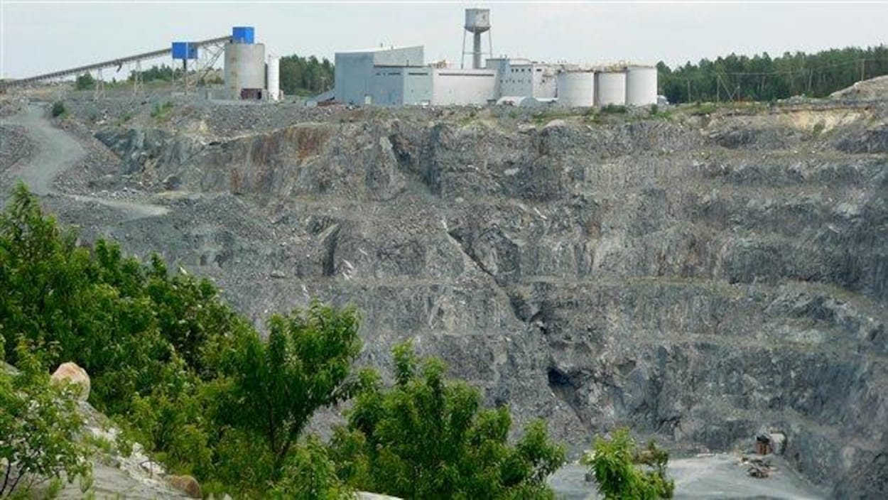 La mine Lamaque, à Val-d'or (archives).