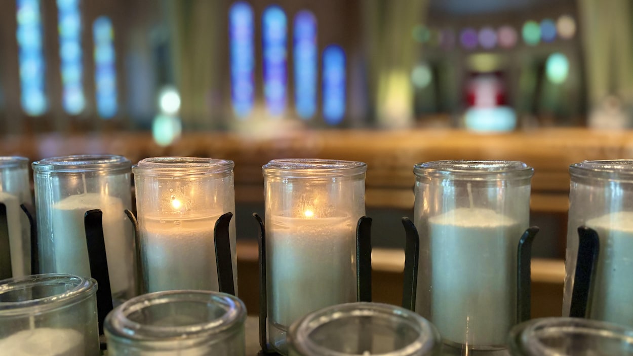 Les lampions allumés pour soutenir le Canadien au sanctuaire