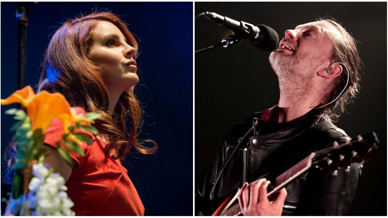 Lana Del Rey et Radiohead en concert