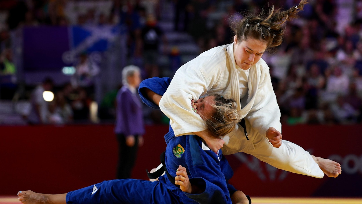 L’or pour Laurence Biron en judo aux Jeux du Commonwealth