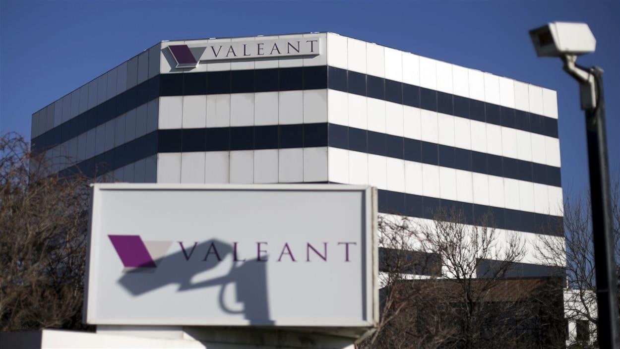 Le siège social de Valeant à Laval Le siège social de Valeant à Laval