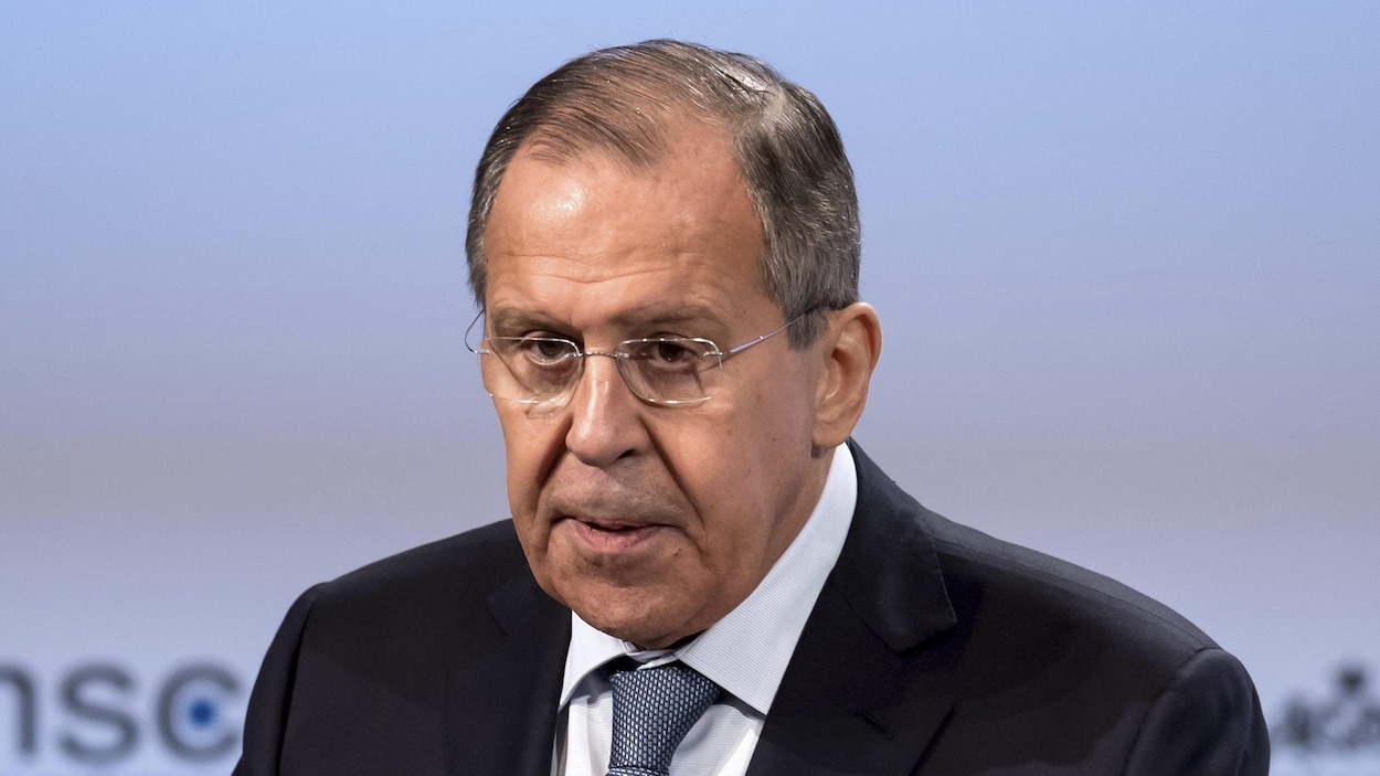 Le ministre des Affaires étrangères de la Russie, Sergueï Lavrov Le ministre des Affaires étrangères de la Russie, Sergueï Lavrov