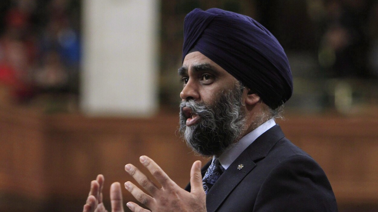 Le ministre canadien de la Défense, Harjit Sajjan.