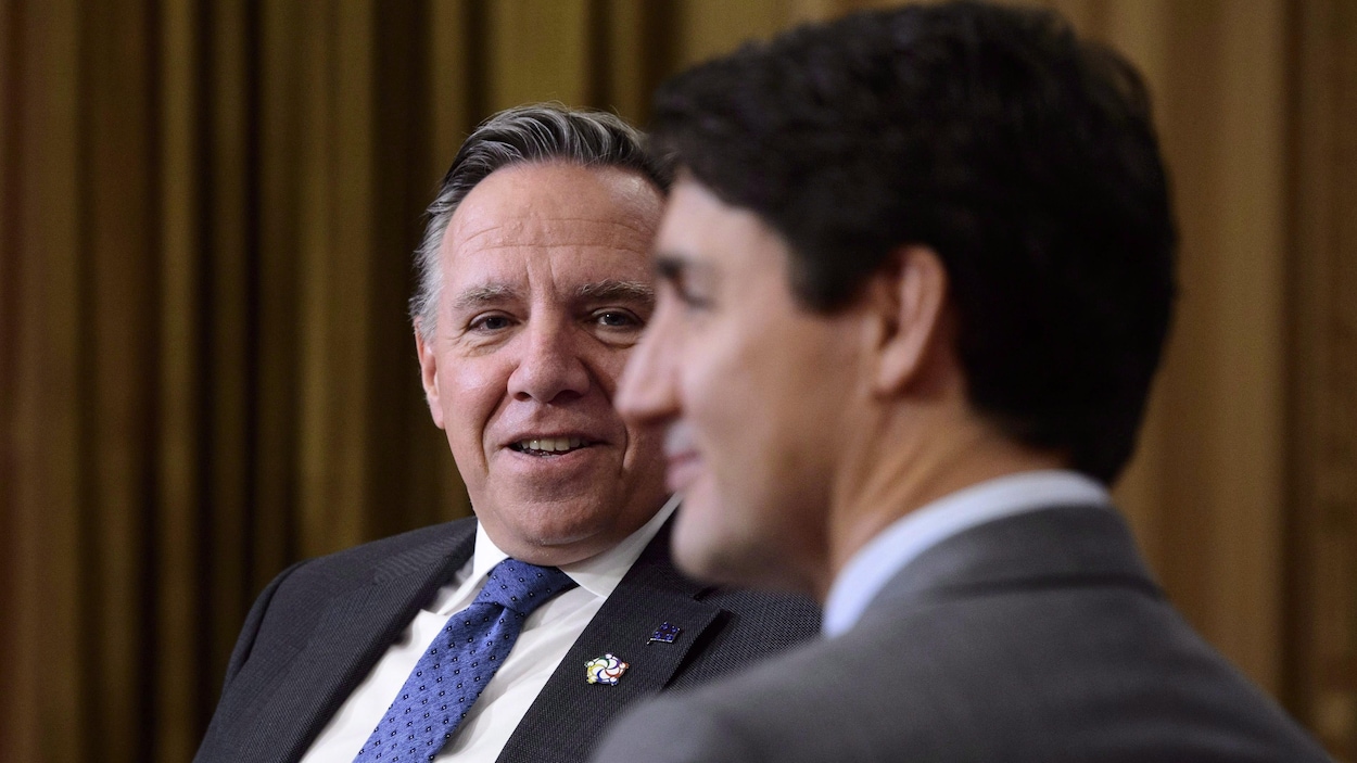 François Legault et Justin Trudeau