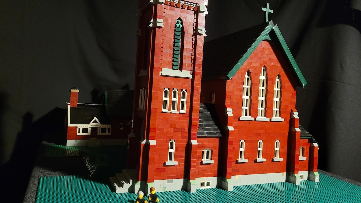 Le patrimoine bâti de Granby en Lego : le fabuleux défi de Kéno