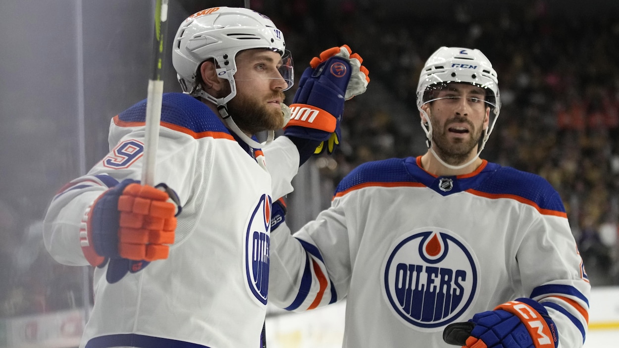 Les Oilers nivellent la série face aux Golden Knights avec un gain de 5