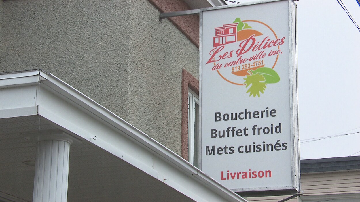 La façade de l'entreprise.