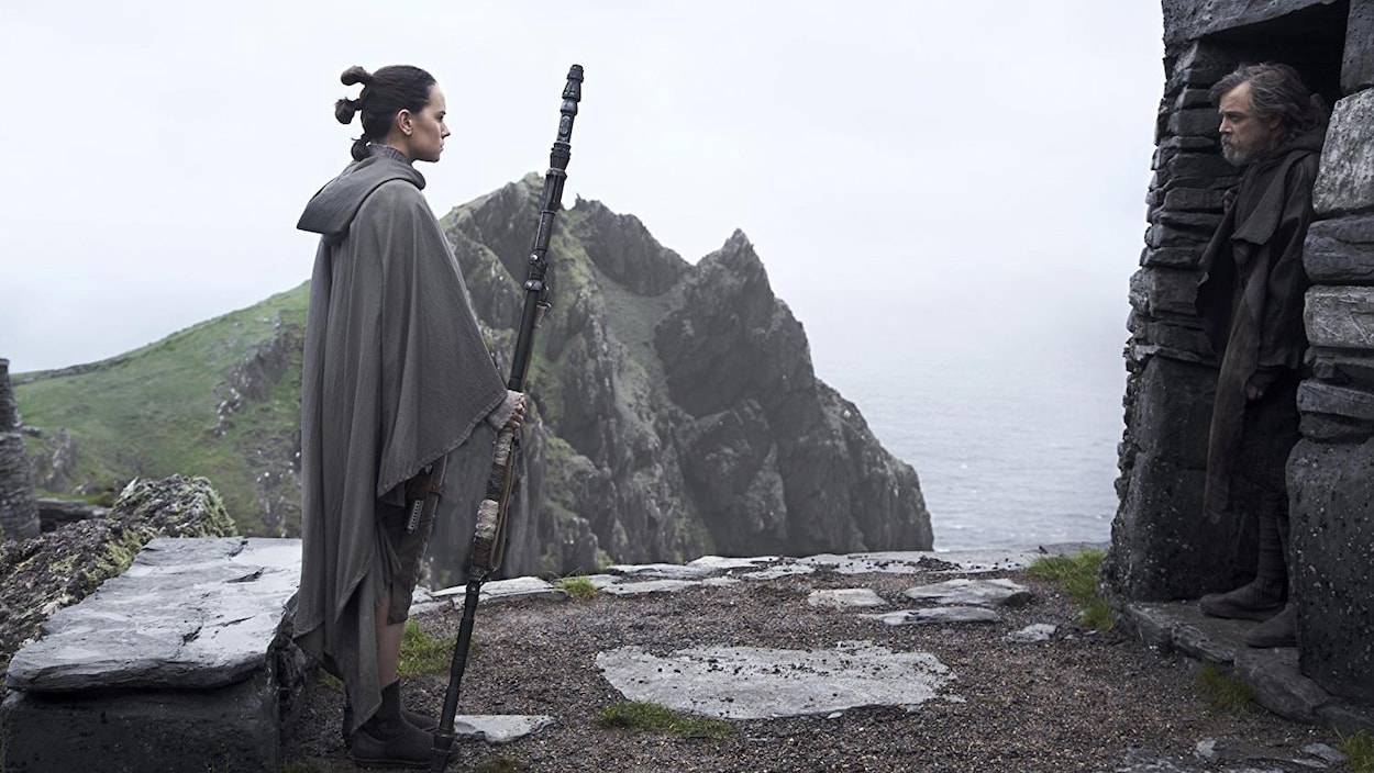 Une scène du film « Star Wars : les derniers Jedi » Une scène du film « Star Wars : les derniers Jedi »