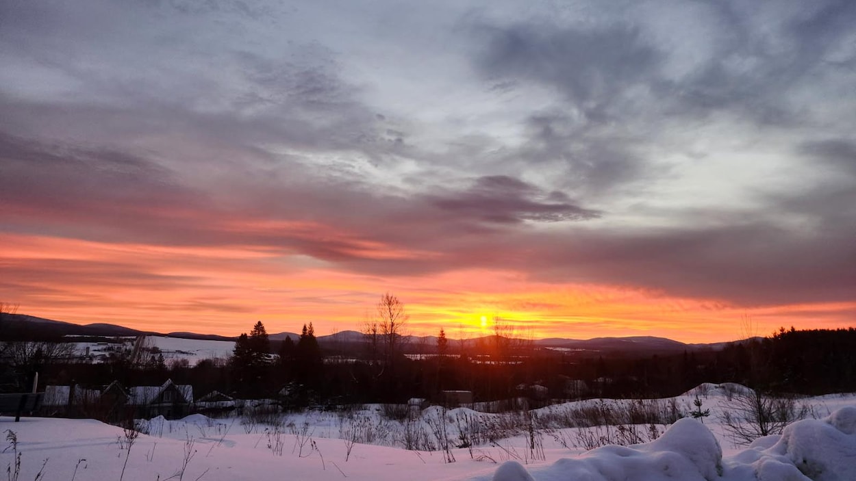 PHOTOS | Le ciel revêt ses plus belles couleurs en Estrie
