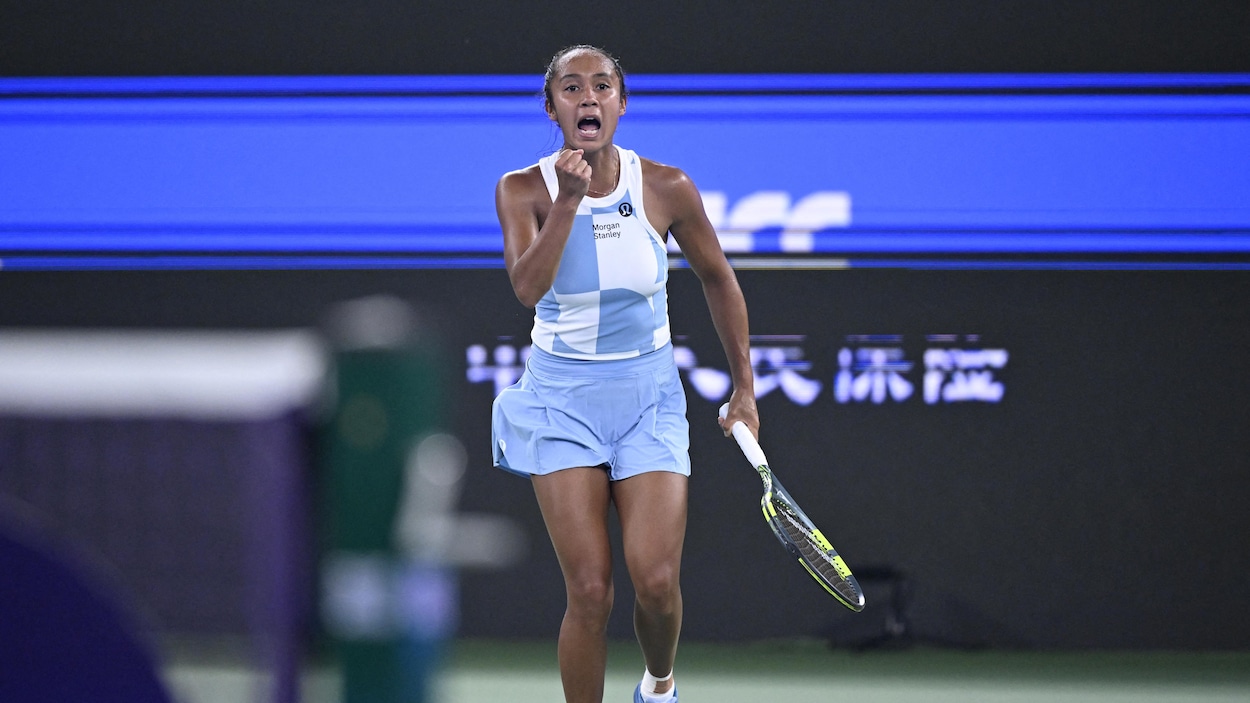 Leylah Annie Fernandez passe en quarts de finale à Ningbo