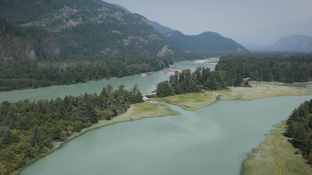 À Squamish, un estuaire aux multiples courants
