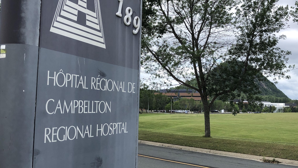 L'Hôpital régional de Campbellton, le 19 août 2020.