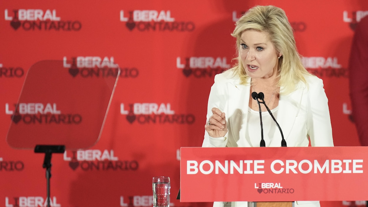 Bonnie Crombie quitte son poste de chef du Parti libéral de l’Ontario