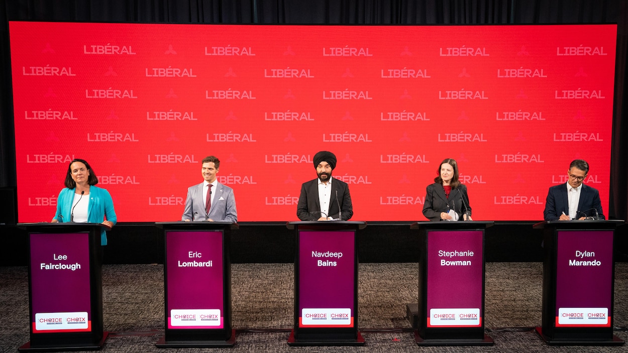Les aspirants à la chefferie libérale débattent de l’importance d’avoir un siège