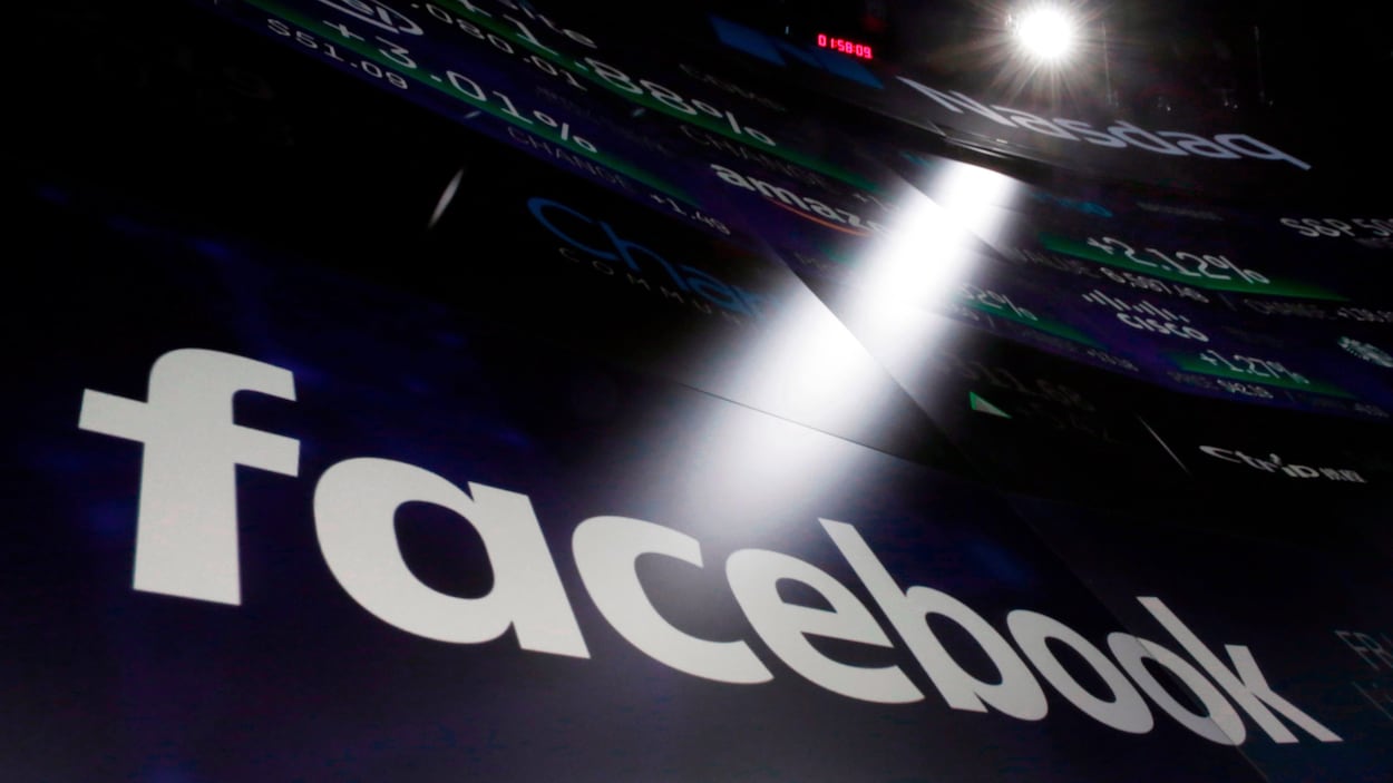 Le logo de Facebook.