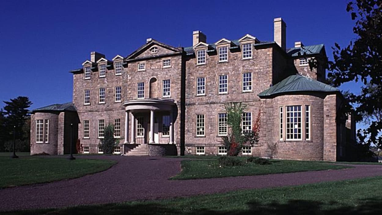 La résidence du lieutenant-gouverneur à Fredericton.