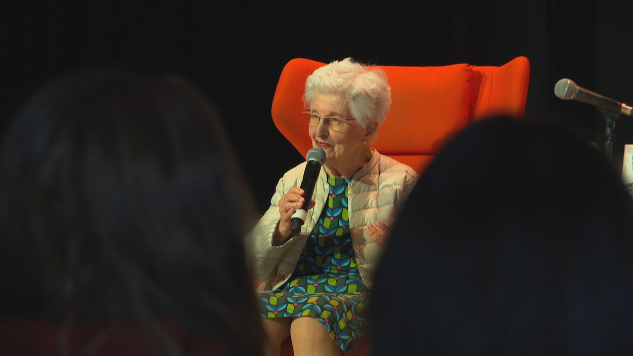 La rescapée de la Shoah Lili Leignel-Rosenberg témoigne à Québec