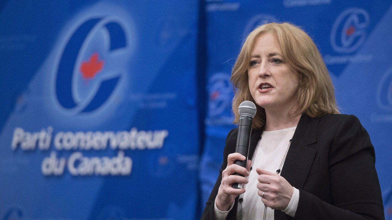 La candidate à la direction du PC Lisa Raitt La candidate à la direction du PC Lisa Raitt
