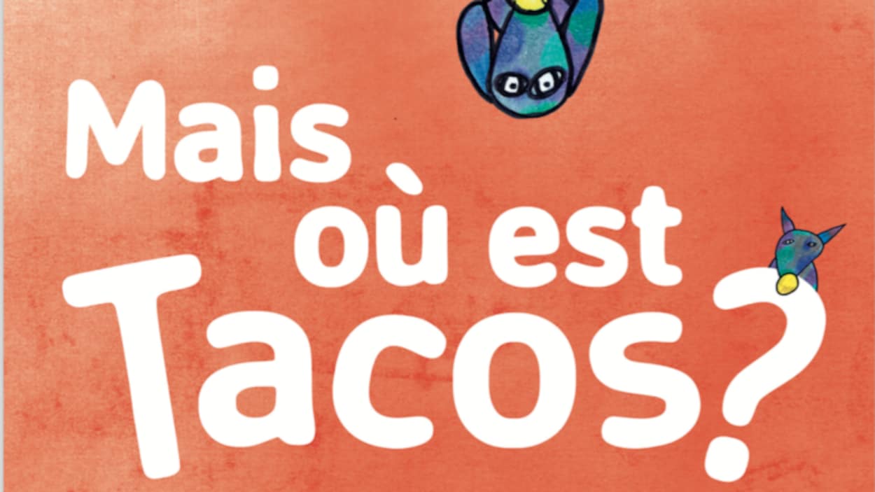 La couverture du livre-audio Mais où est Tacos?, un projet réalisé par des jeunes du quartier Ascot à Sherbrooke. La couverture du livre-audio Mais où est Tacos?, un projet réalisé par des jeunes du quartier Ascot à Sherbrooke.