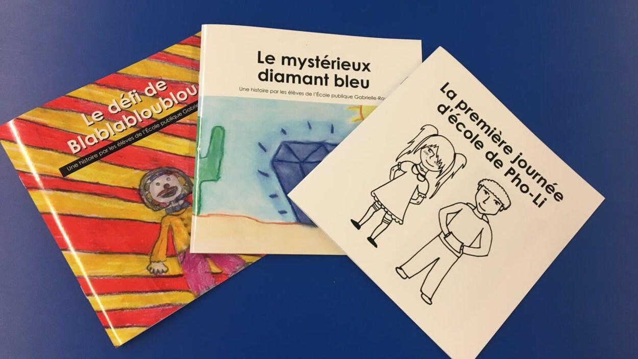 Des livres de l'école Gabrielle-Roy. Des livres de l'école Gabrielle-Roy.