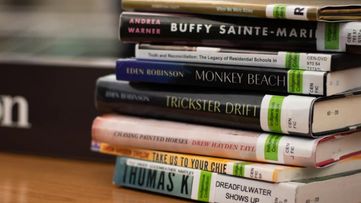 Des livres empilés les uns sur les autres.