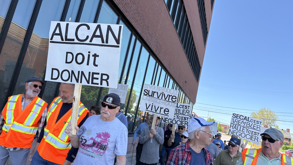 Une marche pour commémorer le 50e anniversaire du lock-out d’Alcan à Arvida