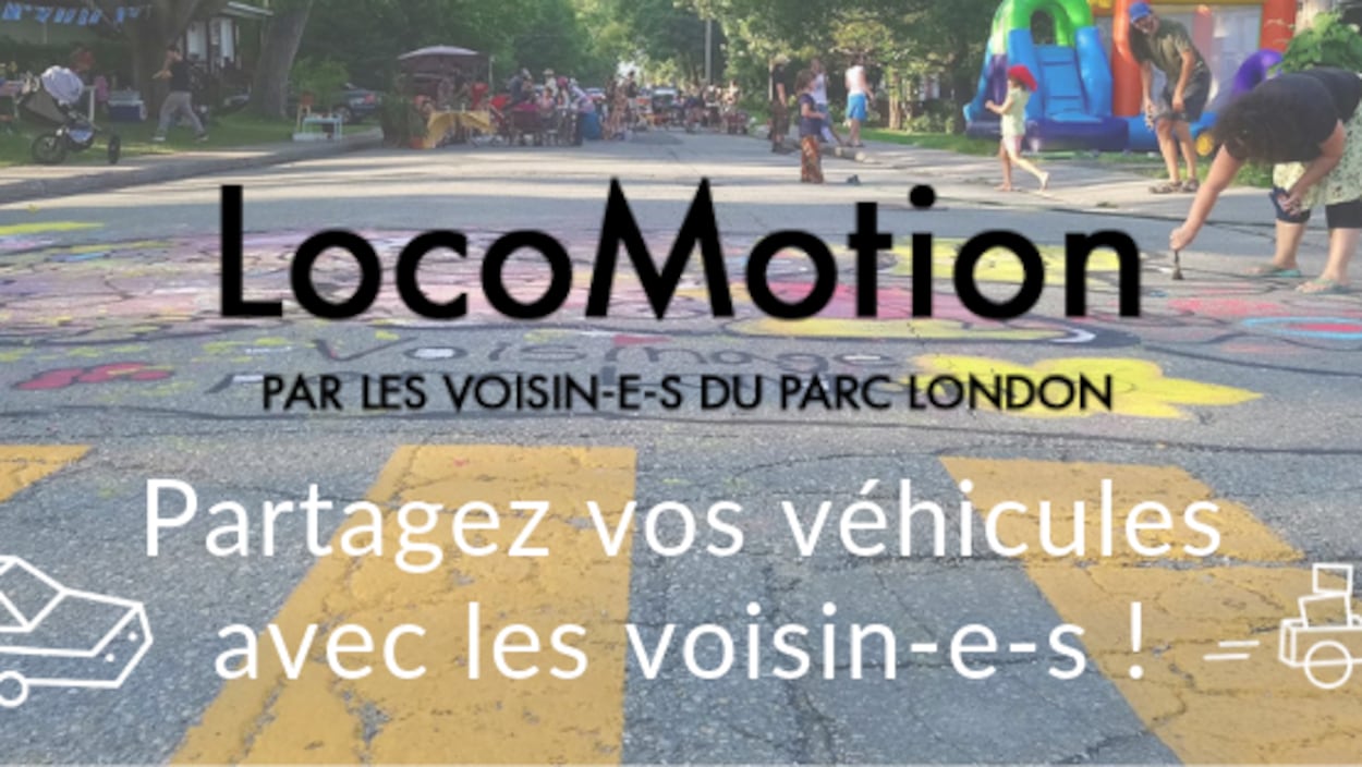 L'image d'accueil de la page Facebook du groupe LocoMotion.