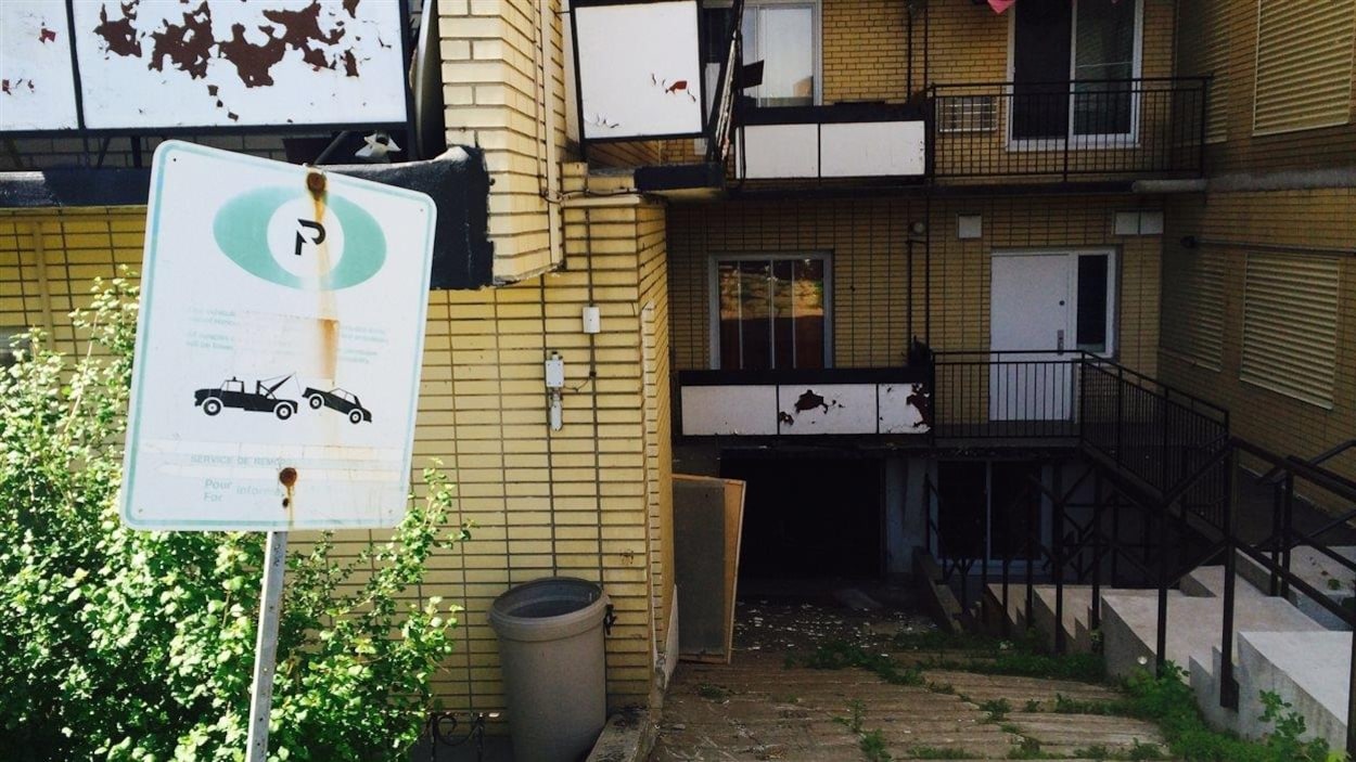Logement insalubre à Montréal.
