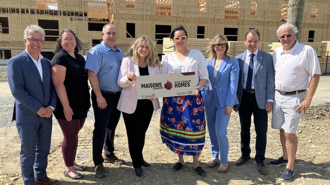 Des logements en construction reçoivent l’appui des gouvernements