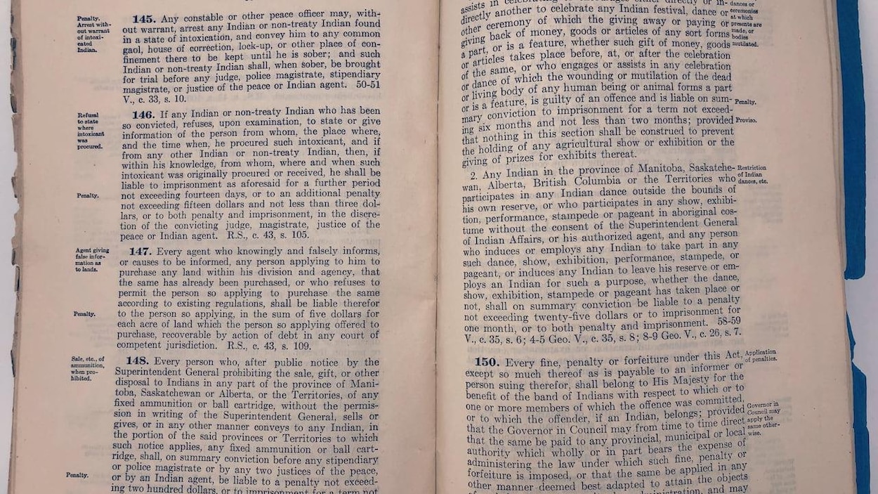La Loi sur les Indiens 150 ans plus tard