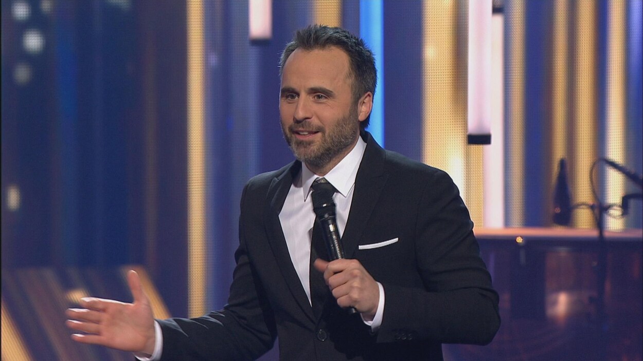L'animateur Louis-José Houde au Gala de l'ADISQ 2018.