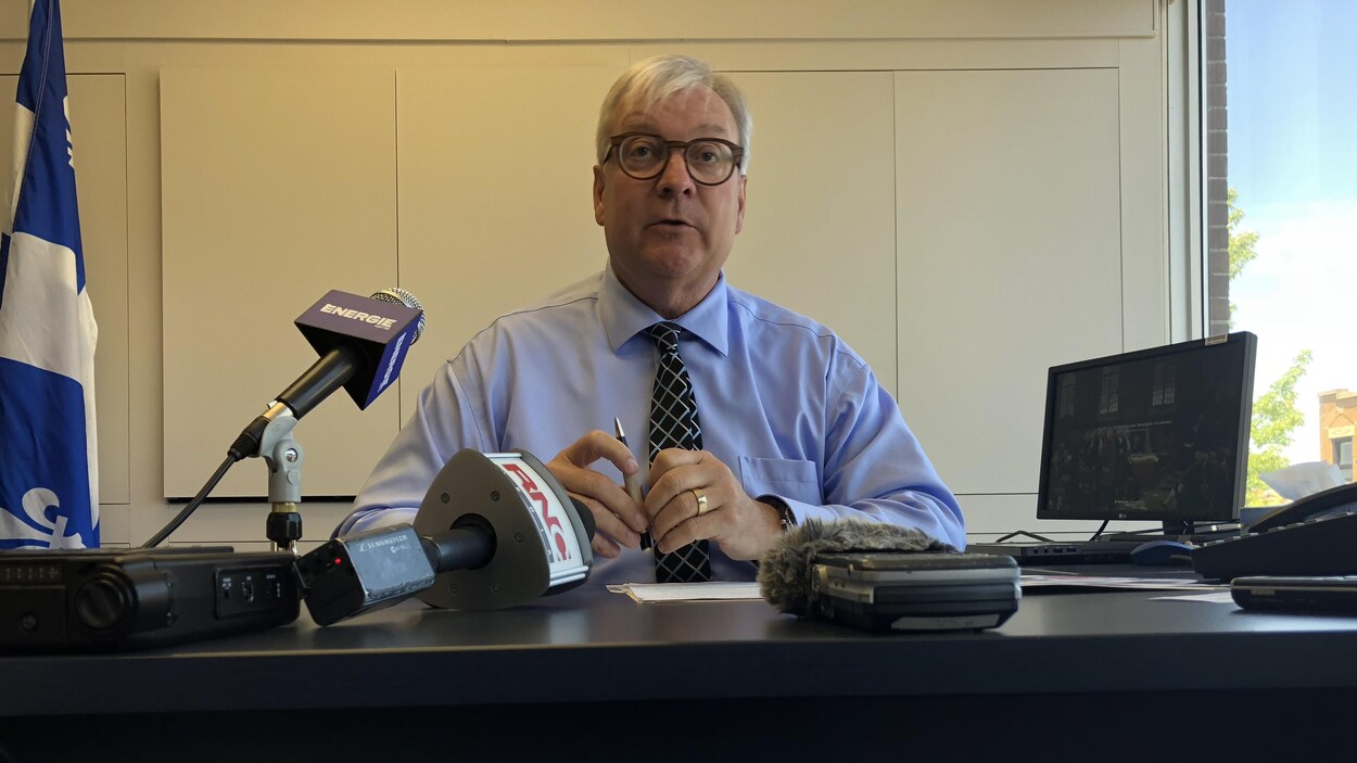Luc Blanchette a fait le bilan de sa dernière session parlementaire le 27 juin. Luc Blanchette a fait le bilan de sa dernière session parlementaire le 27 juin.