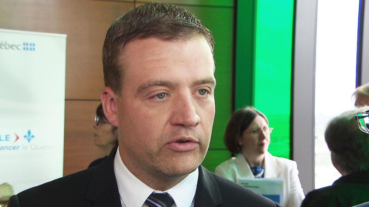 Le ministre de la Culture et des Communications, Luc Fortin Le ministre de la Culture et des Communications, Luc Fortin