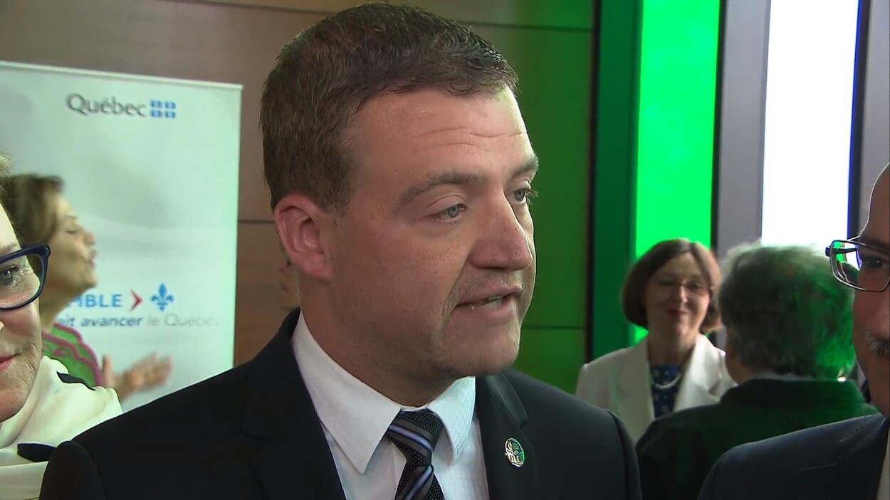 Le ministre Luc Fortin