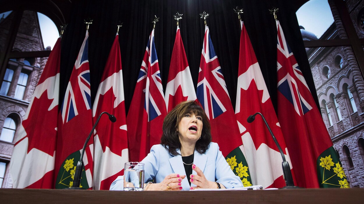 La vérificatrice générale de l'Ontario, Bonnie Lysyk.