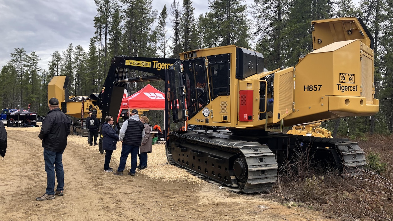 Des portes ouvertes pour découvrir la machinerie et les métiers de la forêt