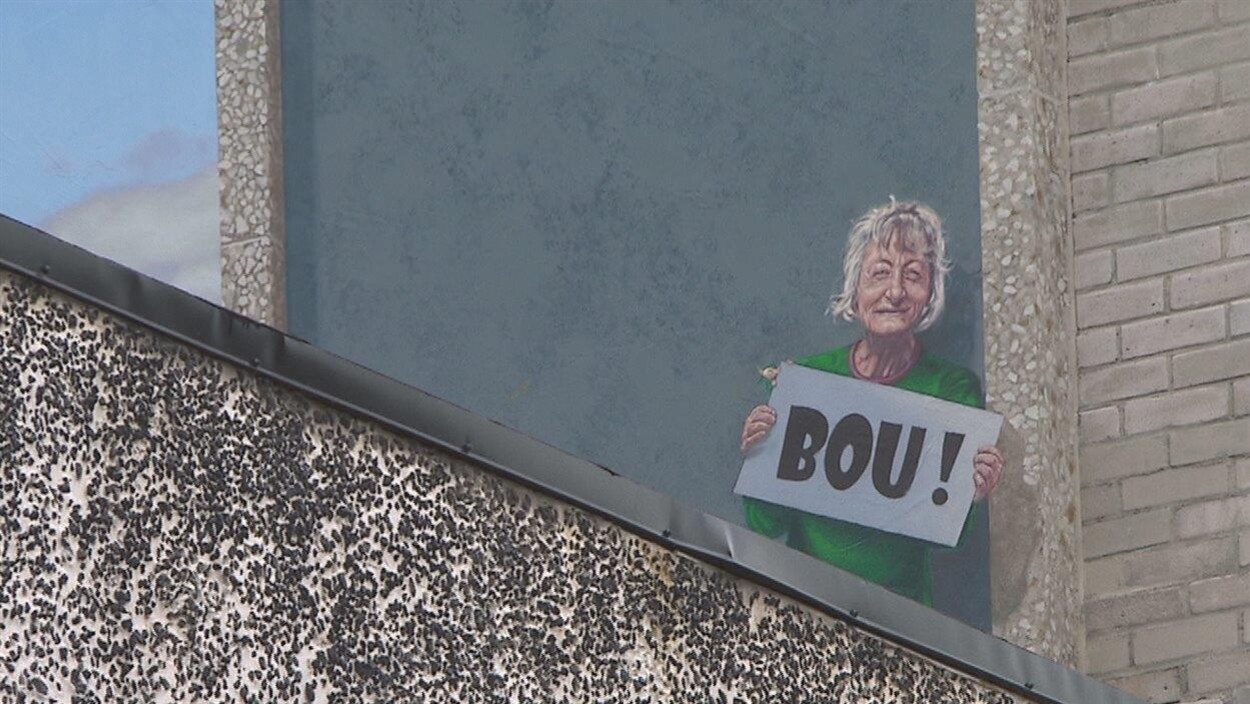 « Madame Bou » s'est trouvée une place dans la dernière murale du circuit de Sherbrooke « Madame Bou » s'est trouvée une place dans la dernière murale du circuit de Sherbrooke
