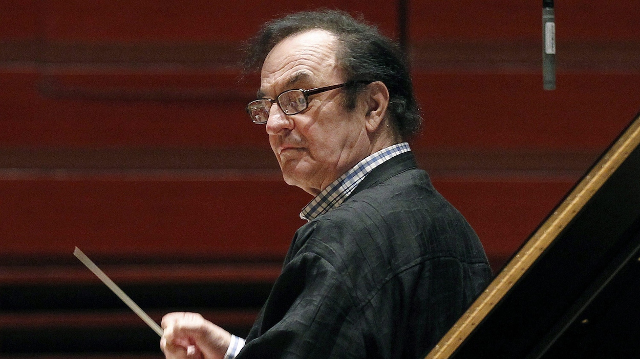 Le chef d'orchestre Charles Dutoit.