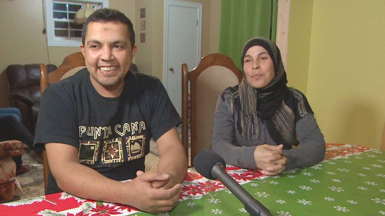 Mahmood et Rahmeh Alnassan en octobre 2018.