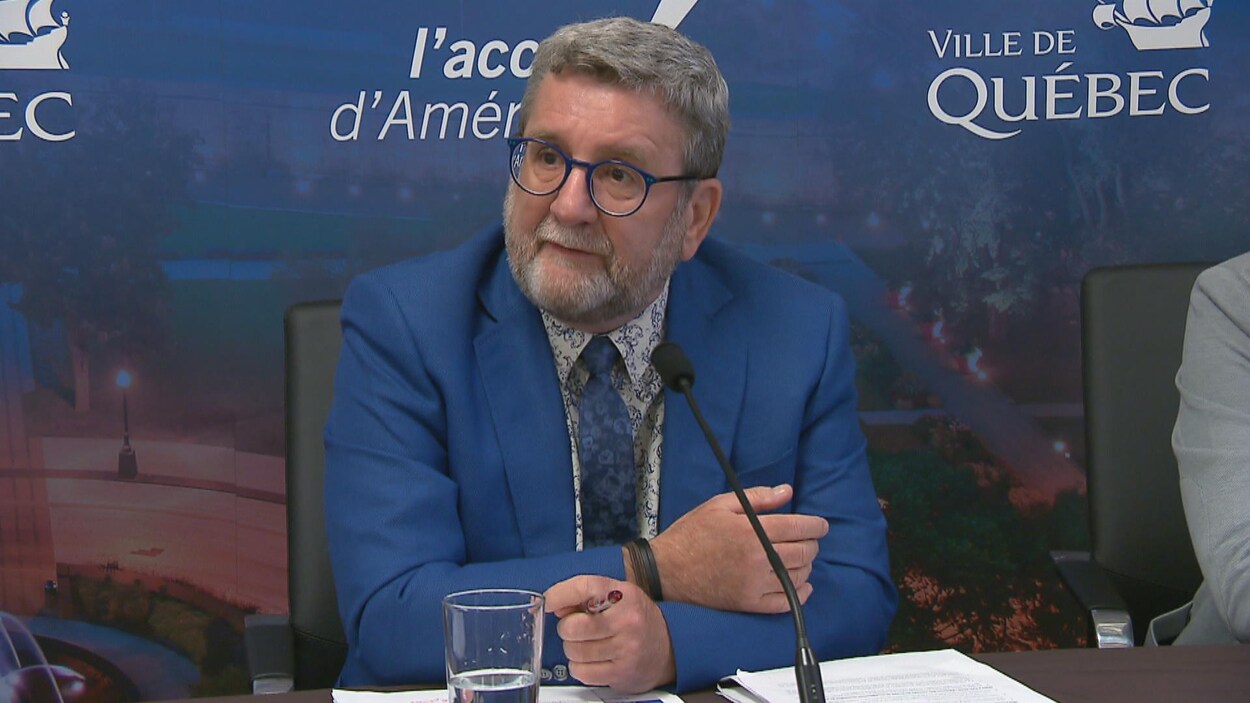 Le maire de Québec, Régis Labeaume.