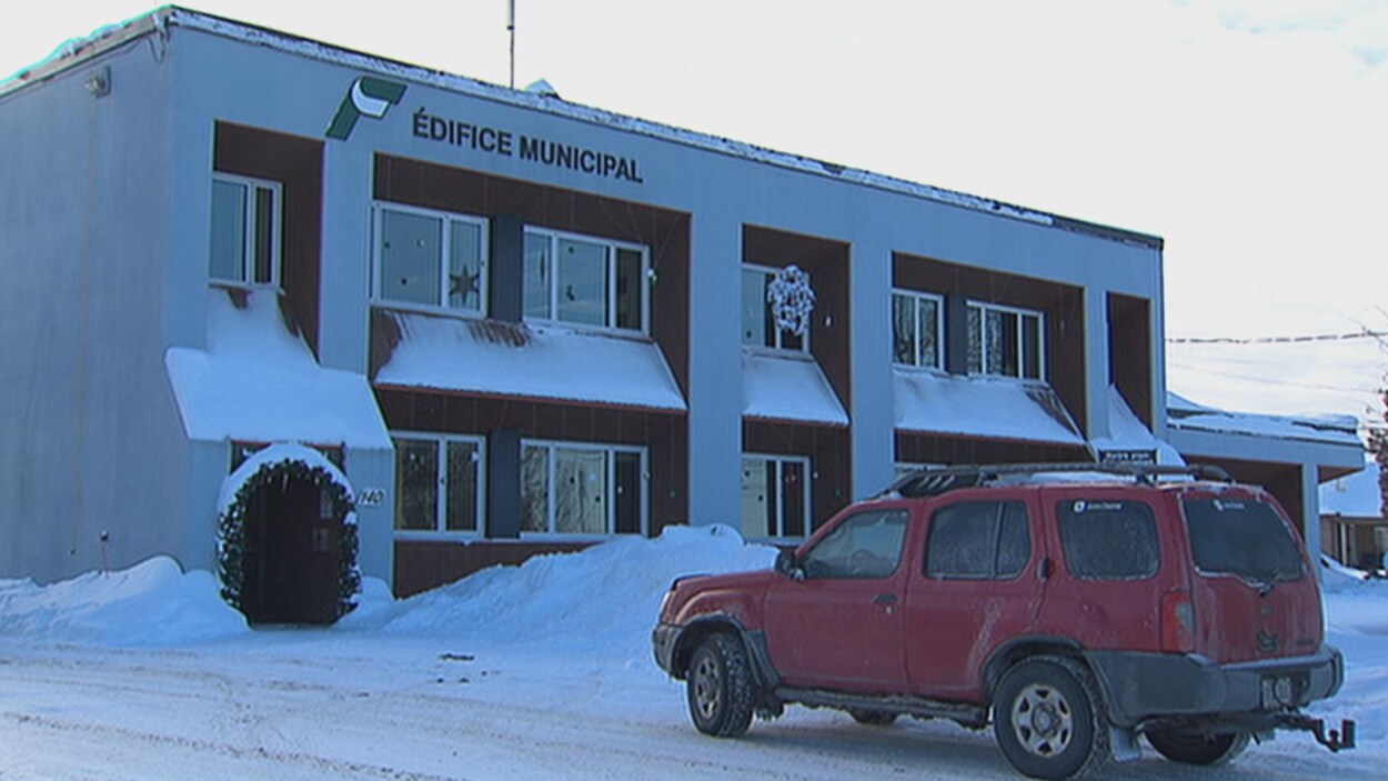 L'édifice municipal de Saint-David-de-Falardeau. L'édifice municipal de Saint-David-de-Falardeau.