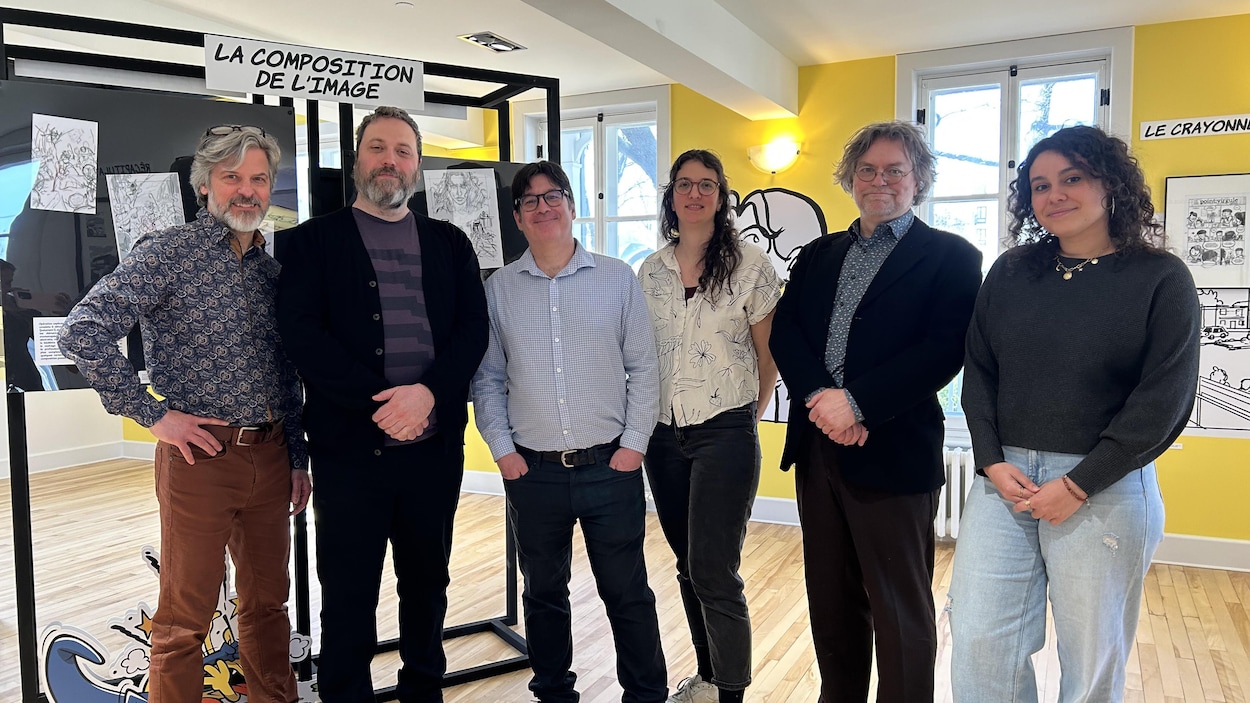 Inauguration de la Maison de la BD à Québec