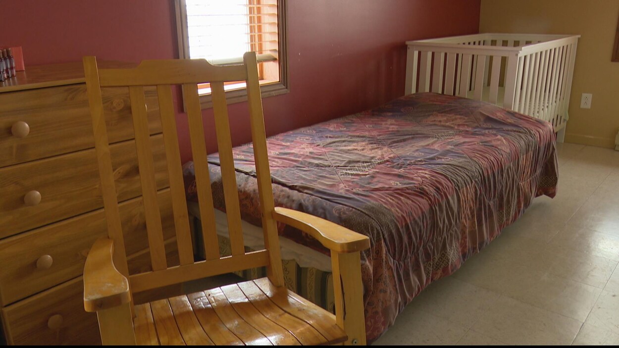 Une des chambres de la résidence La Gigogne Une des chambres de la résidence La Gigogne