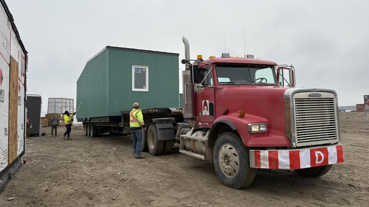Neuf nouvelles maisons modulaires arrivent à Cambridge Bay