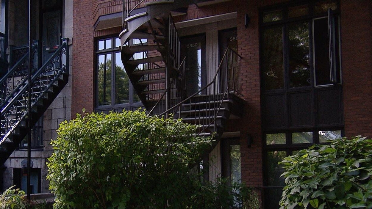 Un immeuble d'habitation à Montréal (archives)